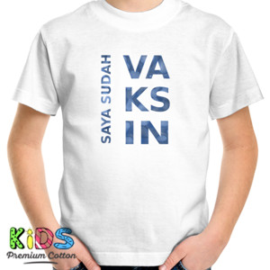Kaos Saya Sudah Vaksin