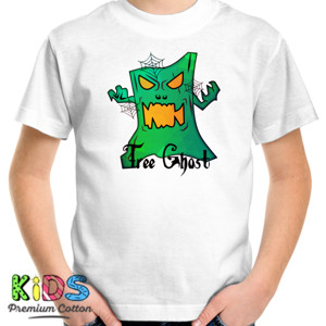Kaos Tree Ghost cute