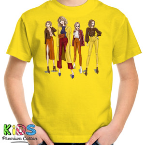 Kaos Kaos Beautiful Ladies - Kaos Wanita Cantik