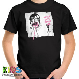 Kaos KAOS HUMAN EAT HUMAN