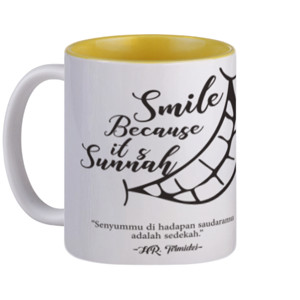 Mug SUNNAH SMILE ALBIAKY Mug Two Tone