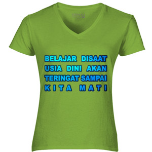 Kaos belajar saat usia dini