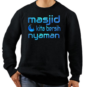 Jaket Sweater masjid kita bersih 