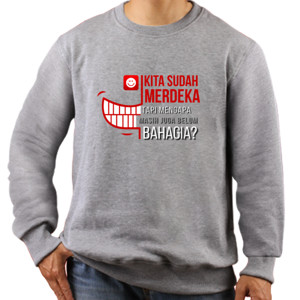 Jaket Sweater Kita Sudah Merdeka