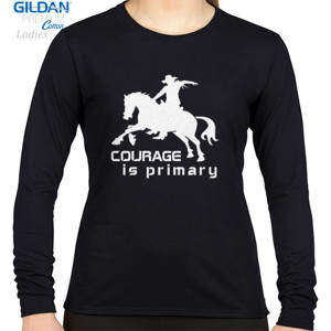 Kaos Koboi Berkuda Dengan Kata Mutiara