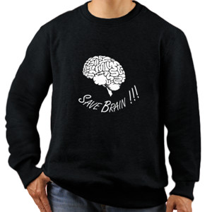Jaket Sweater Kaos Save Your Brain
