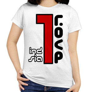 Kaos ONE LOVE INDONESIA2