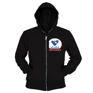 Hoodie Zipper VTUBE INDONESIA