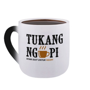 Mug Bunglon Tukang Ngopi
