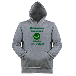 Jaket Hoodie Kaos Plesetan Whatsapp