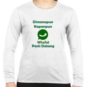 Kaos Kaos Plesetan Whatsapp