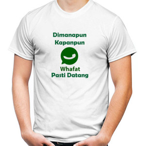 Kaos Kaos Plesetan Whatsapp