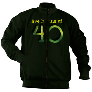 Jaket Bomber Live begins at 40