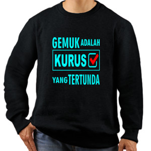 Jaket Sweater Ukuran Besar Gemuk Kurus Tertunda