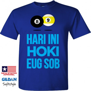 Kaos Hari ini Hoki Eug Sob