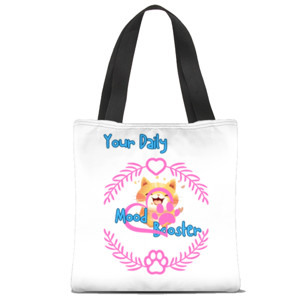 Tas Tote Fullprint Mood Booster