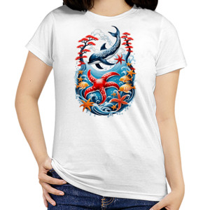 Kaos sealife japanese style