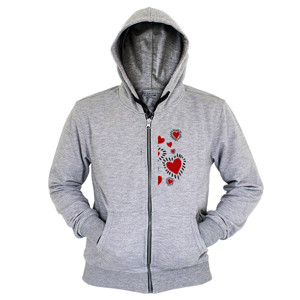 Hoodie Zipper Loves