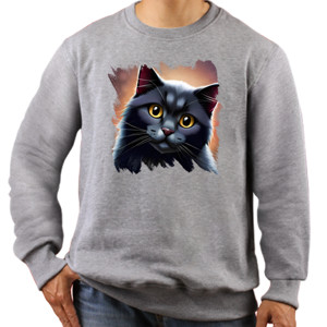 Jaket Sweater Siapa bilang kucing hitam seram? 