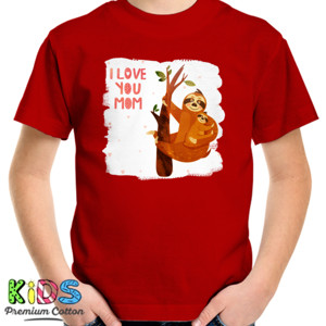 Kaos I Love You Mom - Kaos Cinta Ibu dan Anak - Keren