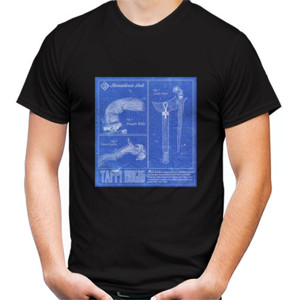 Kaos Keris Bugis Makassar - Blue Print