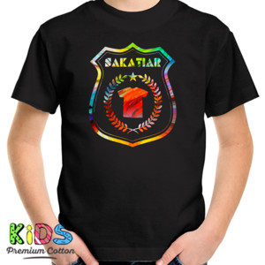 Kaos SAKATIAR Rainbow Logo
