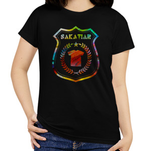 Kaos SAKATIAR Rainbow Logo