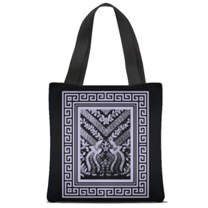 Tas Tote Fullprint BATIK 2TONE 2