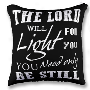 Bantal The Lord Will Light For You