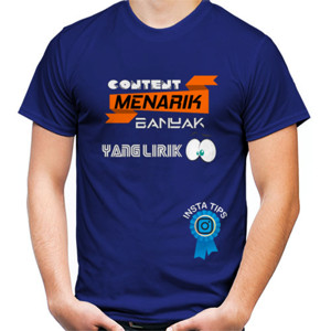 Kaos CONTENT MENARIK BANYAK YANG LIRIK
