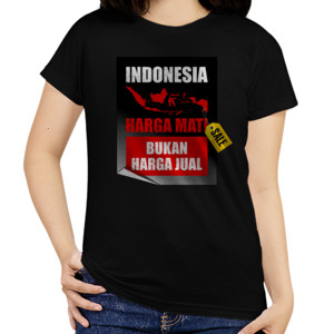 Kaos INDONESIA HARGA MATI