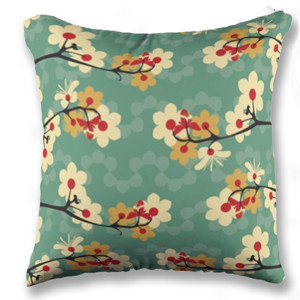 Bantal Bantal Floral Ornament 03