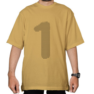 Kaos Oversize 0.99999... = 1 (Terang) - Pria & Wanita