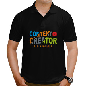 Kaos Polo Content Creator Badung