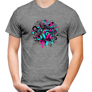 Kaos Premium - Seni Graffiti Musik #001