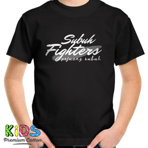 Kaos Subuh fighter (warna gelap)