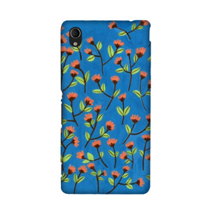 Blue Flower Pattern Casing HP