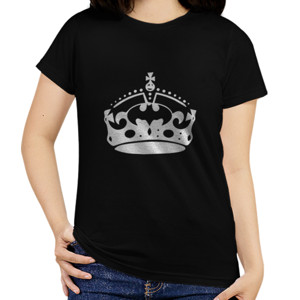 Kaos Kaos distro laki laki gambar mahkota 