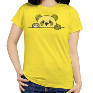 Kaos Panda celinguk