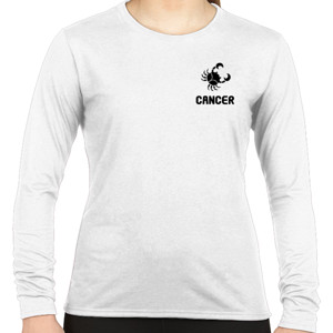 Kaos Zodiak Cancer Logo - Black Exclusive