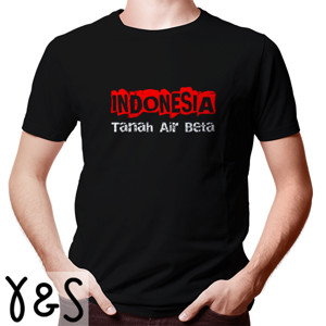 Kaos INDONESIA TANAH AIR BETA