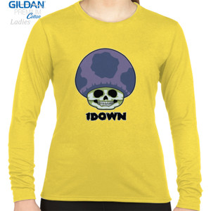 Kaos I Down Custom T-shirt Gildan DTG