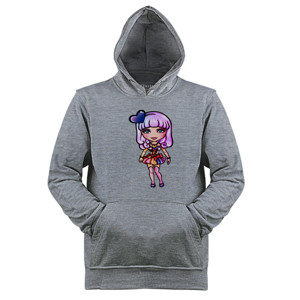 Jaket Hoodie kaos pretty lady katty