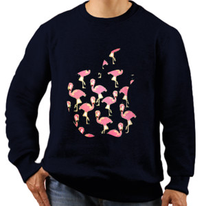 Jaket Sweater apple flamingo
