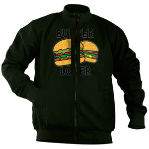 Jaket Bomber Burger Lover