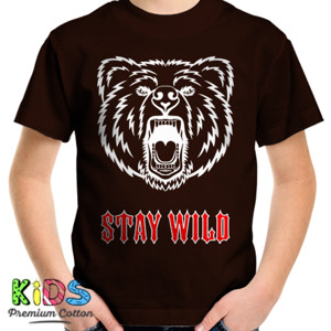 Kaos STAY WILD BEAR