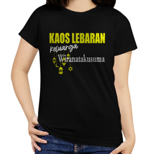 Kaos Kaos Lebaran Keluarga Customized