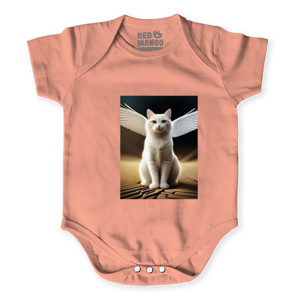 Baby Jumper Kucing Putih Bersayap Lucu Menggemaskan Estetik