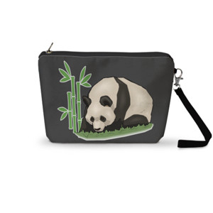 Pouch Trapesium Panda Makeup Pouch 