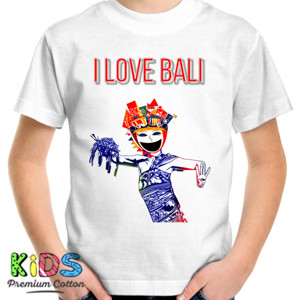 Kaos I Love Bali
